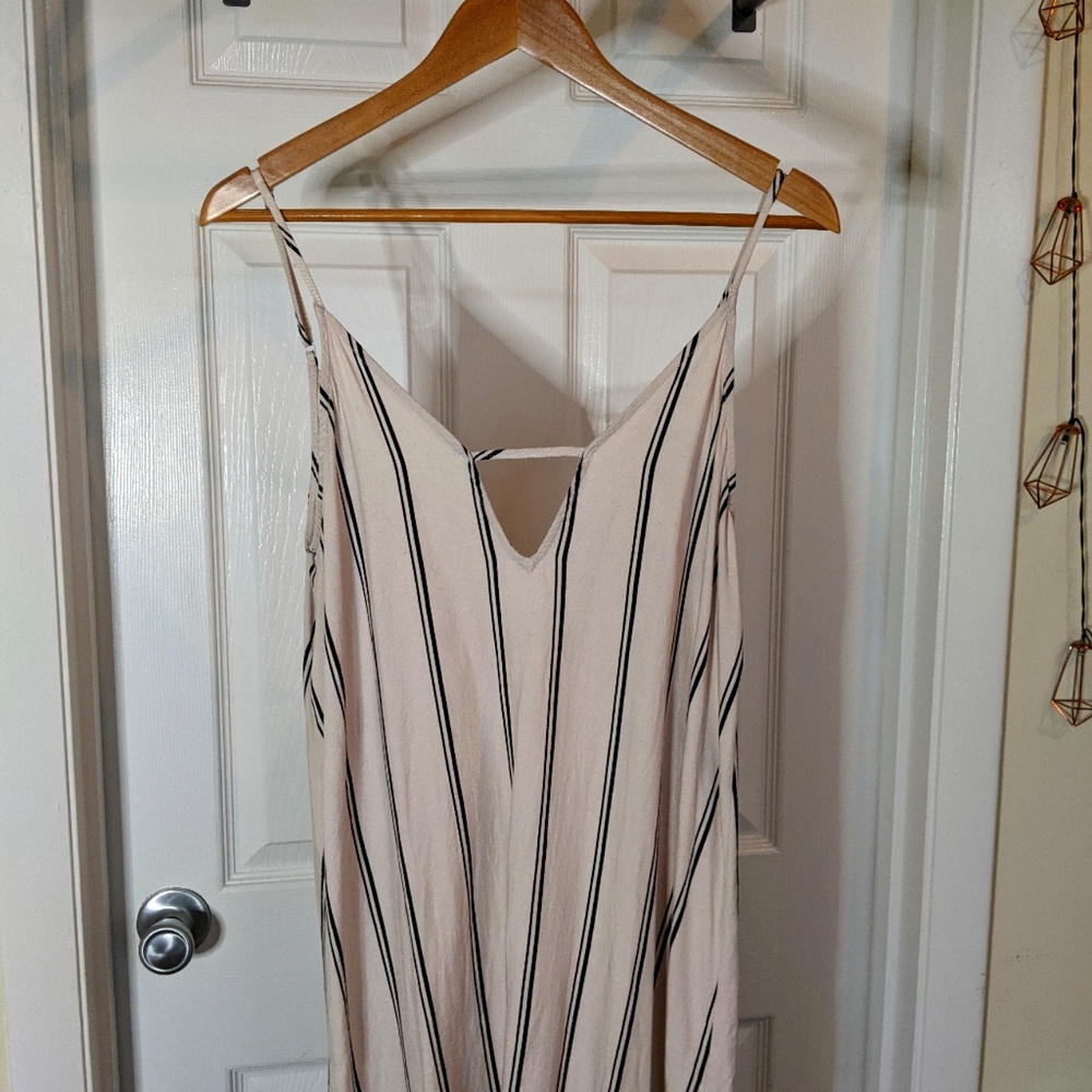 Stripped Beachy Sun Dress